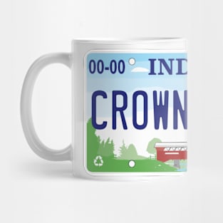 Crown Point License Plate Mug